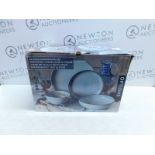 1 BOXED OVER & BACK STONEWARE DINNERWARE SET, 16 PIECE (APPROX) RRP Â£49.99