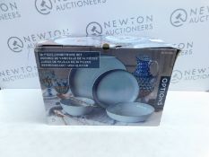 1 BOXED OVER & BACK STONEWARE DINNERWARE SET, 16 PIECE (APPROX) RRP Â£49.99