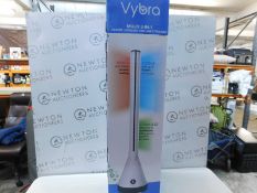 1 BOXED VYBRA 3 IN 1 HEATER, COOLER & IONISER RRP Â£199