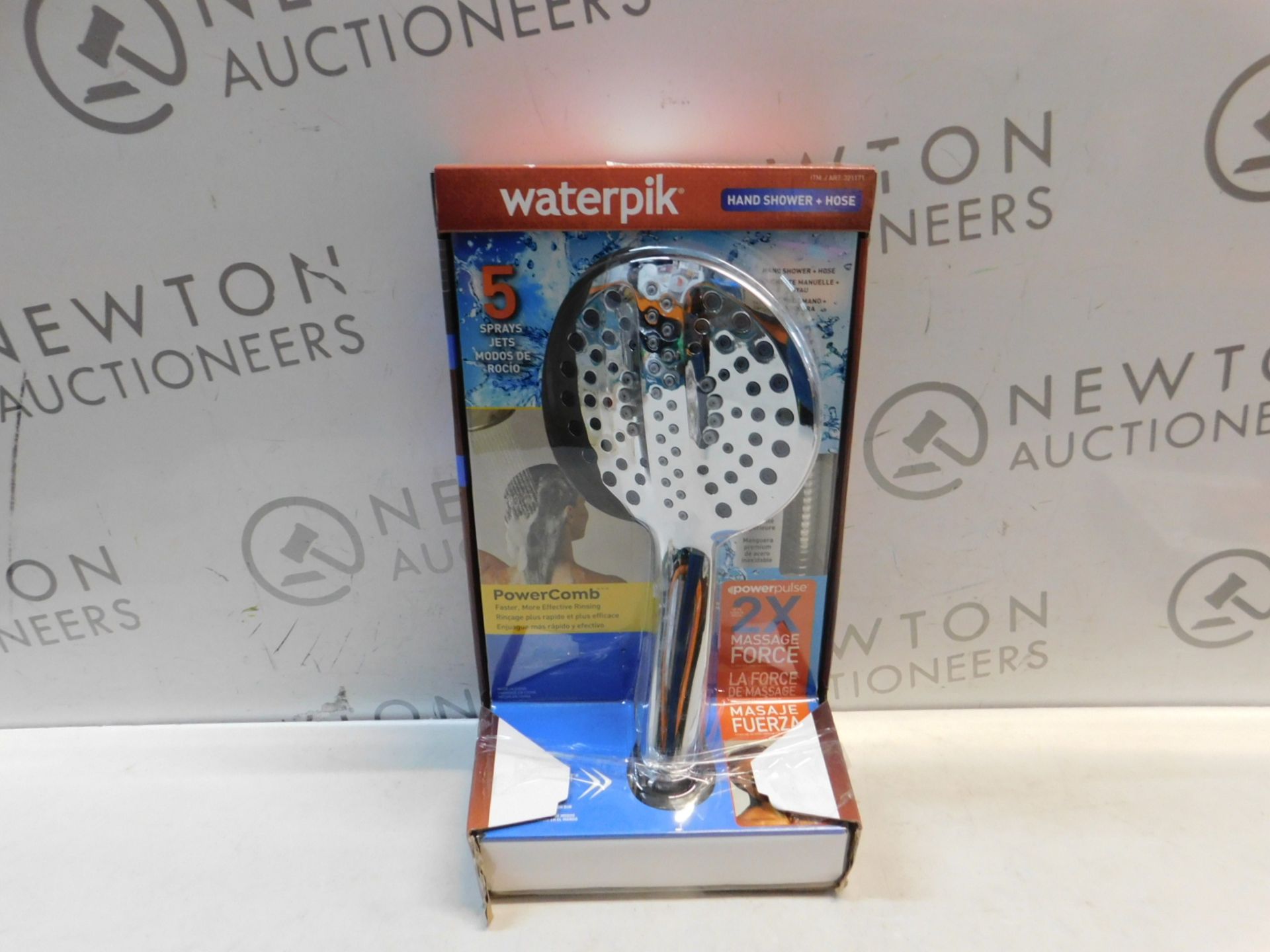 1 BOXED WATERPIK POWERPULSE ULTRA THIN PUS NEW 5 SPRAY POWER COMB EASY SELECT RRP Â£29