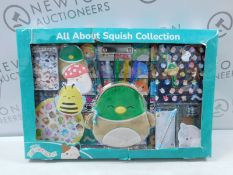 1 BOXED SQUISHMALLOW STATIONERY SUPER SET, ALL ABOUT SQUISH RRP Â£39.99