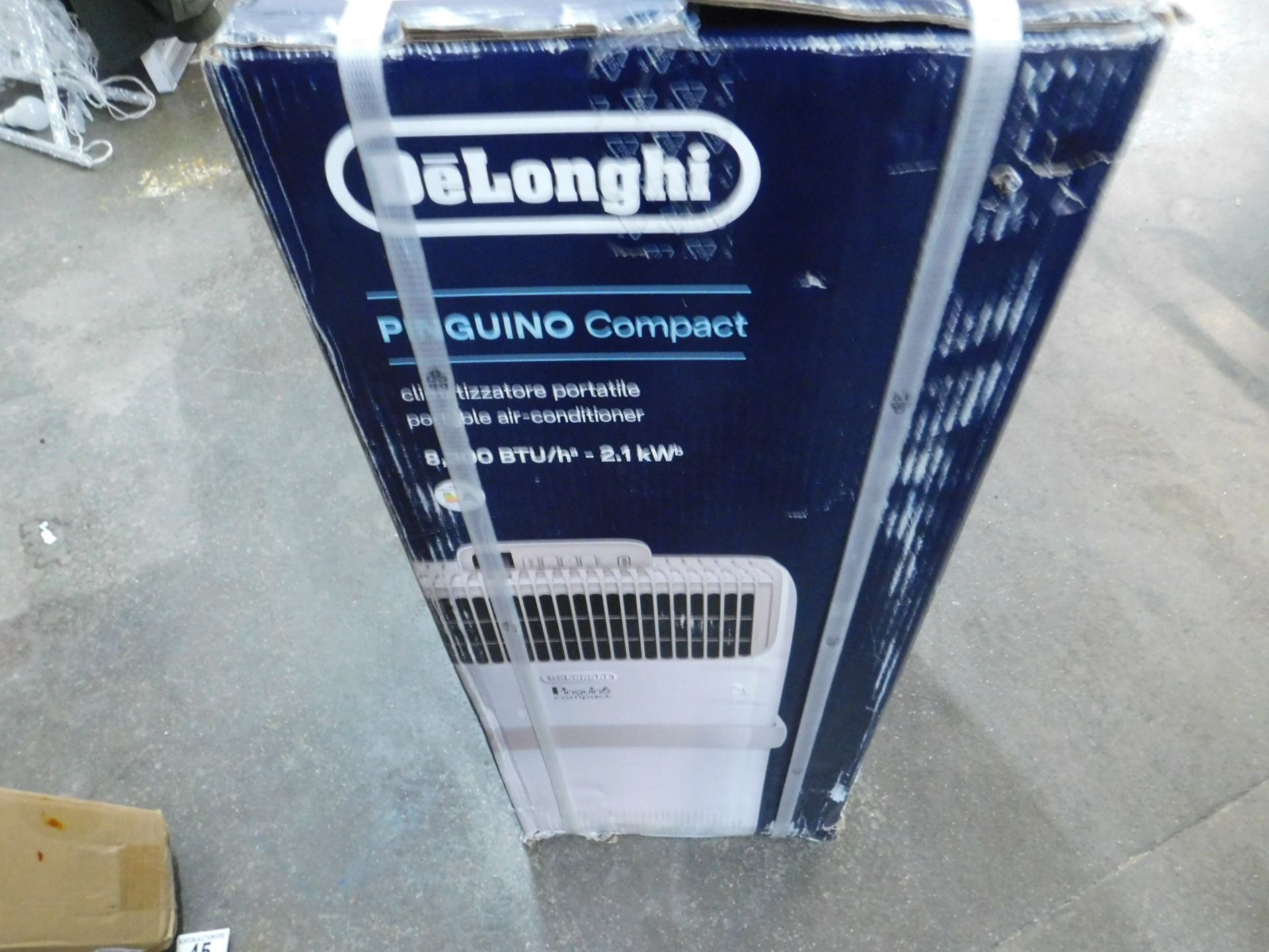 1 BRAND NEW BOXED DE'LONGHI PINGUINO PAC ES72 COMPACT PORTABLE AIR CONDITIONER RRP Â£499