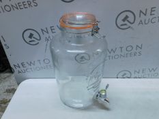 1 KILNER 8L GLASS DRINKS DISPENSER RRP Â£32.99