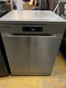 1 SAMSUNG DW60M5050FS/EU FULL-SIZE DISHWASHER RRP Â£499 (POWERS ON)