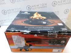 1 BOXED OUTLAND FIREBOWL MEGA PORTABLE PROPANE CAMP FIRE RRP Â£129