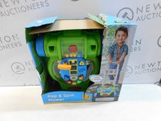 1 BOXED VTECH POP & SPIN MOWER RRP Â£24.99