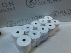 1 SET OF 10 THERMAL POS PRINTER ROLLS RRP Â£24.99