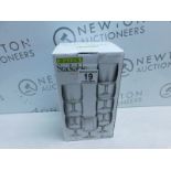 1 BOXED STACKABLE ACRYLIC TUMBLERS 8 (APPROX) RRP Â£29.99