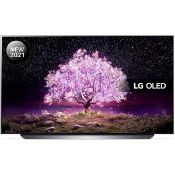 1 LG OLED65C14LB OLED HDR 4K ULTRA HD SMART TV, 65 INCH WITH FREEVIEW PLAY/FREESAT HD & DOLBY