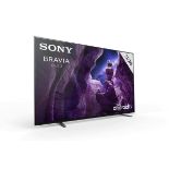 1 BOXED SONY BRAVIA 2021 MODEL 65A8 65" SMART 4K ULTRA HD HDR OLED TV WITH GOOGLE TV & ASSISTANT