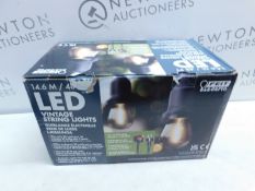 1 BOXED FEIT 48FT (14.6M) HEAVY DUTY LED WEATHERPROOF STRING LIGHTS RRP Â£89