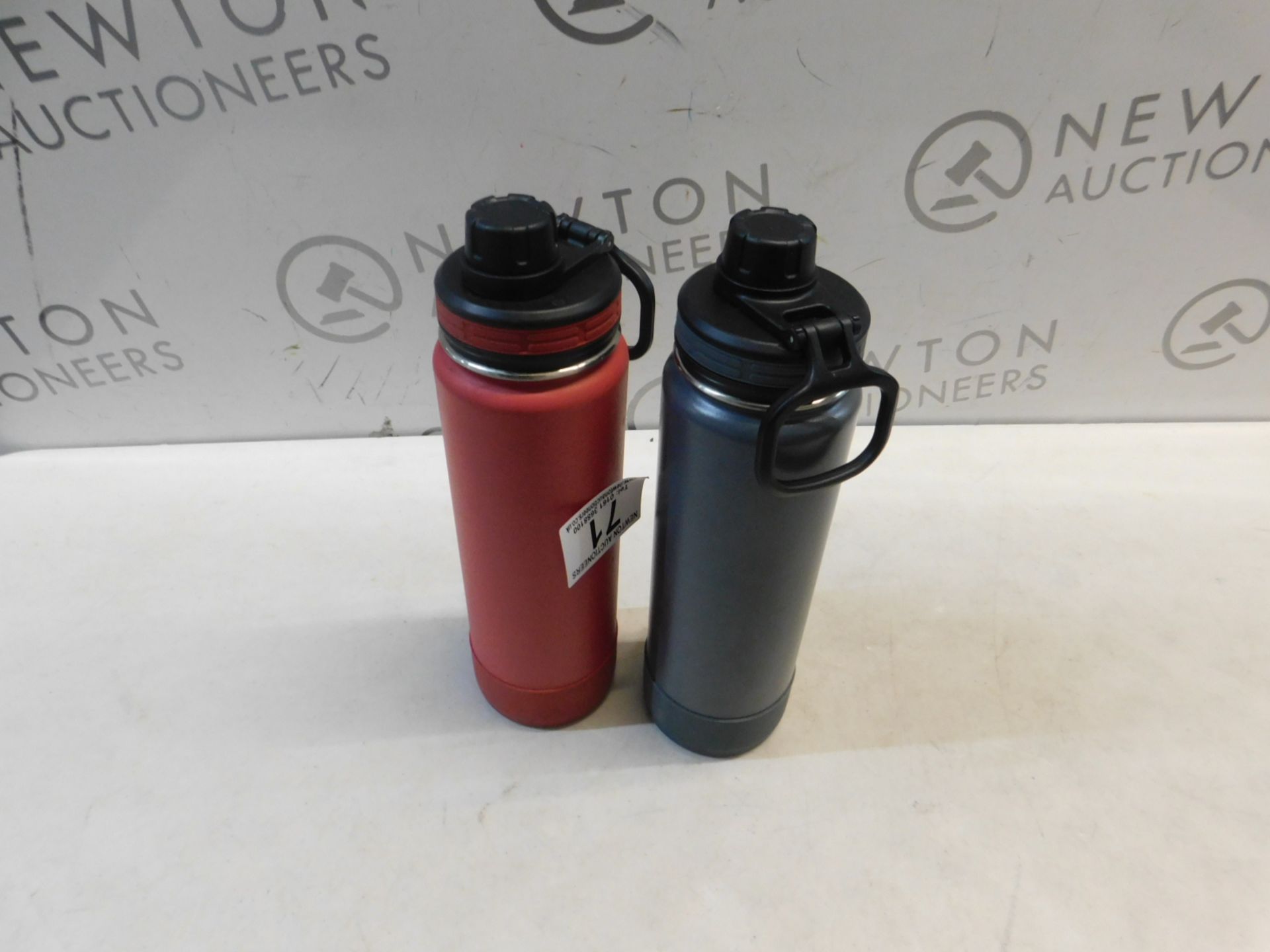 1 SET OF 2 THERMOFLASK AUTOSPOUT STAINLESS STEEL DOUBLE WALL VACUUM INSULATED 710ML BOTTLES Â£29