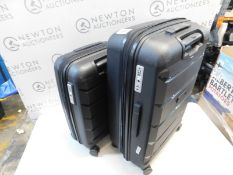 1 THE ROCK 2 PIECE HARDSIDE LUGGAGE CASE RRP Â£199