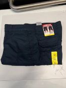 1 BRAND NEW PAIR OF UNIONBAY MEN'S CARGO SHORTS IN NAVY SIZE 32 RRP Â£19