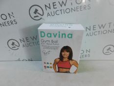 1 BRAND NEW BOXED DAVINA GYM BALL RRP Â£19