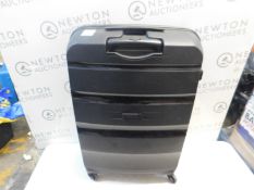 1 AMERICAN TOURISTER LARGE HARDSIDE SPINNER CASE IN BLACK RRP Â£99