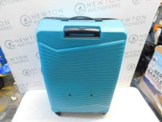 1 AMERICAN TOURISTER LARGE HARDSIDE SPINNER CASE IN TEAL RRP Â£99