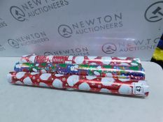 3 CHRISTMAS GIFT WRAP ROLLS RRP Â£29