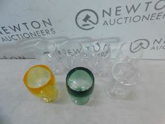 1 SET OF PLASTIC GLASSES RRP Â£14.99