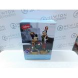 1 BOXED DISNEY 15.1 INCH (38.5CM) CHRISTMAS MICKEY & GOOFY NUTCRACKERS WITH LED LIGHTS & SOUNDS