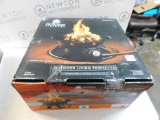 1 BOXED OUTLAND CYPRESS FIREBOWL PORTABLE PROPANE CAMP FIRE RRP Â£59