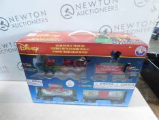 1 BOXED DISNEY MICKEY MOUSE TRAIN SET WITH LIGHTS & SOUNDS RRP Â£89