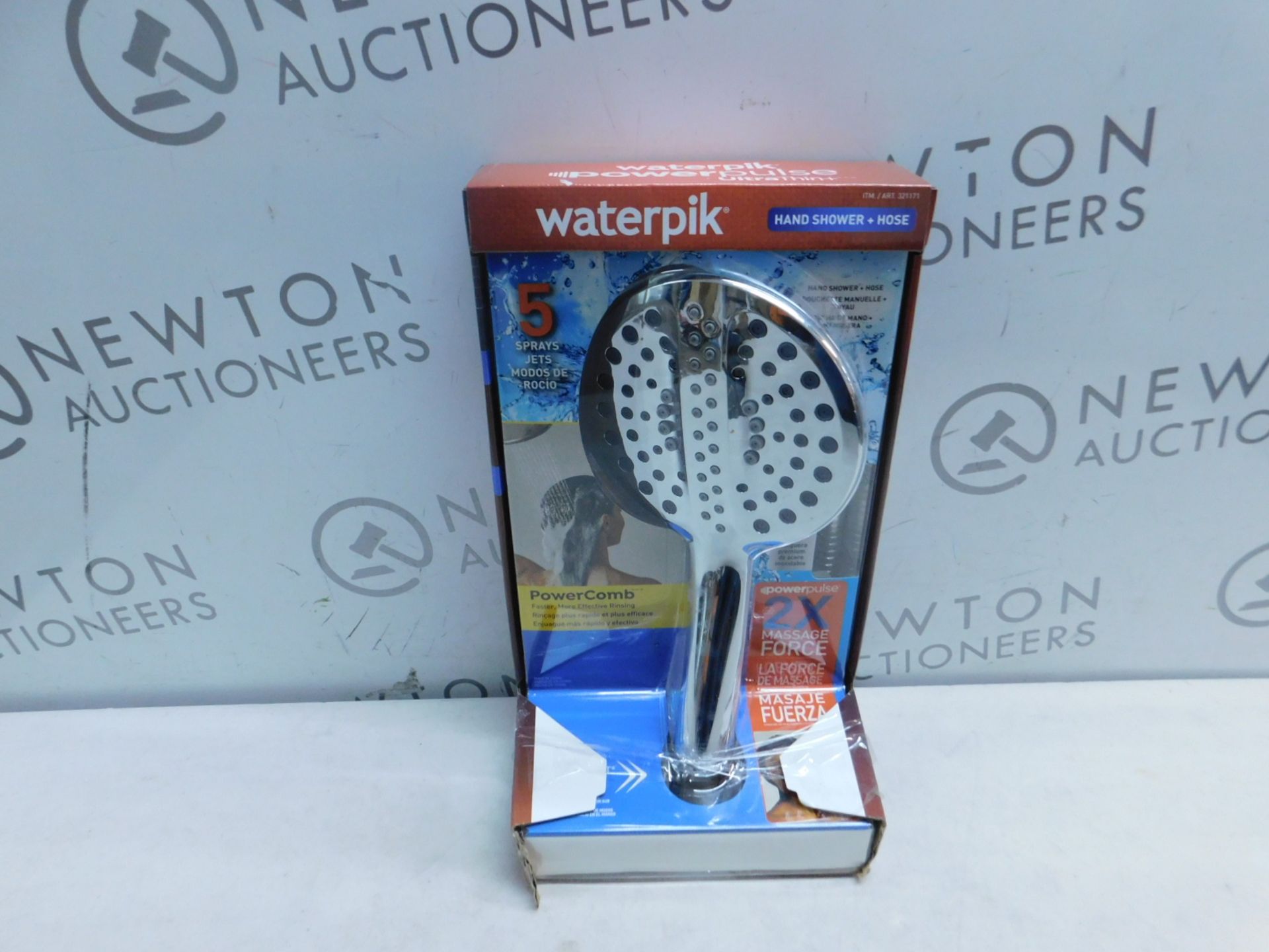 1 BOXED WATERPIK POWERPULSE ULTRA THIN PUS NEW 5 SPRAY POWER COMB EASY SELECT RRP Â£29