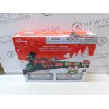 1 BOXED DISNEY MICKEY MOUSE TRAIN SET WITH LIGHTS & SOUNDS RRP Â£89