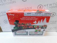 1 BOXED DISNEY MICKEY MOUSE TRAIN SET WITH LIGHTS & SOUNDS RRP Â£89