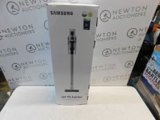 1 BOXED SAMSUNG JET 70 TURBO 21.6V VACUUM CLEANER WITH LED DISPLAY WITH CHARGER RRP Â£299 (LIKE NEW,