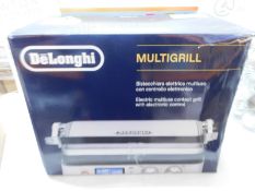 1 BOXED DE'LONGHI MULTIGRILL ELECTRIC CONTACT GRILL RRP Â£199