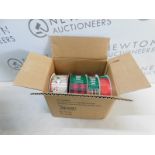 1 BRAND NEW BOXED KIRKLAND SIGNATURE 45.7M WIRE EDGED TRADITIONAL RIBBON - 4 PACK RRP Â£39