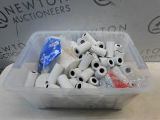 1 JOB LOT OF THERMAL TILL ROLLS TWO DIFFERENT SIZES RRP Â£29.99