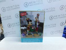 1 BOXED DISNEY 15.1 INCH (38.5CM) CHRISTMAS MICKEY & GOOFY NUTCRACKERS WITH LED LIGHTS & SOUNDS