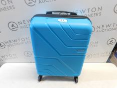 1 AMERICAN TOURISTER BLUE HARDSIDE PROTECTION HAND LUGGAGE RRP Â£79