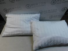 1 PAIR OF HOTEL GRAND DOUBLE TOP GOOSE FEATHER & GOOSE DOWN PILLOWS RRP Â£49.99