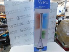 1 BOXED VYBRA 3 IN 1 HEATER, COOLER & IONISER RRP Â£199