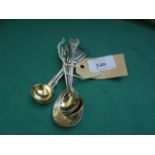 Selection of six silver spoons incl.