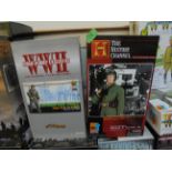 2 models: Luftwaffe Field Trooper Eastern Front 1943, by cyber-hobby.com and Major General George S.