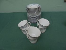 Additional range of cups, saucers and plates by Noritake,