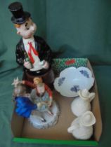 Mixed lot of 2 figures,