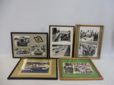 Ex-Ray Roberts Collection: An interesting group of framed and glazed Bentley black and white photog