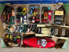 A good tray of die-cast model cars including Lesney Models of Yesteryear first series etc.