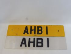 AHB 1 - registration number, with current logbook.