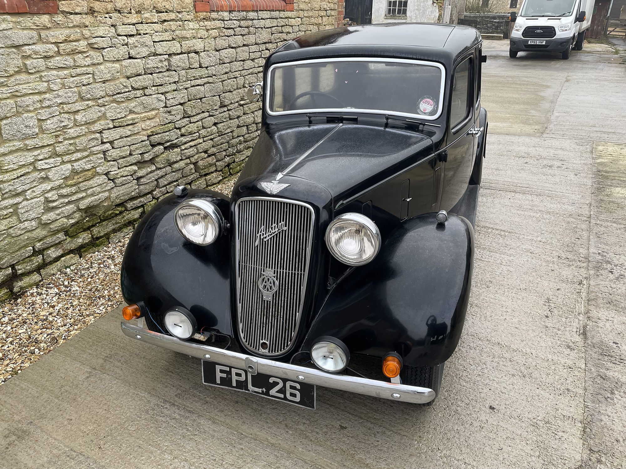 1937 Austin 12/4 Saloon Reg. no. FPL 26 Chassis no. H52240 Engine no. 1H 52950 - Image 2 of 9