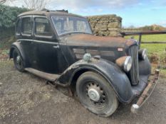 Morris 10 Saloon Reg. no. FVX 241 Chassis no. S3/TN 116 619 Engine no. 2928 Transmission: Manual