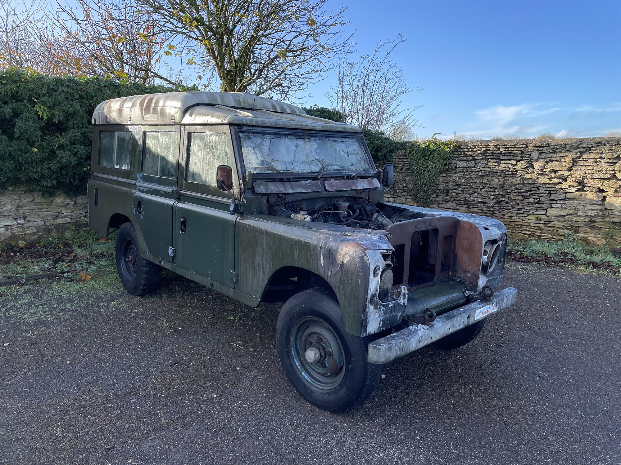 Land Rover Series 3 Dormobile Reg. no. JVV 265T Chassis no. Unknown Engine no. TBC