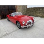 1957 MGA Roadster Reg. no. UVM 242 Chassis no. HDK 13/32092 Engine no. E96649