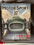 A collection of pre-1960 Motorsport magazines including some 1930s examples.