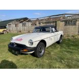 1975 MGB Roadster Reg. no. YPF 311T Chassis no. GHN5-473466G Engine no. 26302